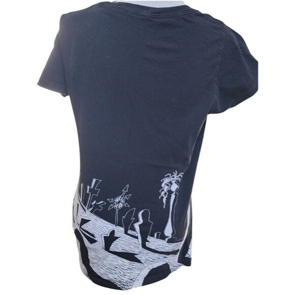 The Nightmare Before Christmas Black T-Shirt Size Medium Disney Tim Burton - Picture 3 of 5